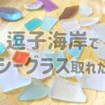 逗子海岸でシーグラスがたくさん取れたよ!関東ビーチコーミングレポート