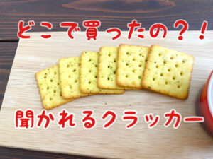 激安&激うま!フォレストクラッカーは業務スーパーで買える!オニオン風味