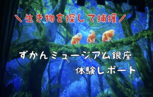 体験レポ!ずかんミュージアム銀座行ってきたよ!予約や割引情報など