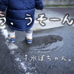 外出先で子供の靴がずぶ濡れ…対処法を紹介!100均で解決した話