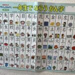 小1で習う漢字は80字!一覧ポスターをトイレに貼ったよ!おすすめの覚え方も紹介!